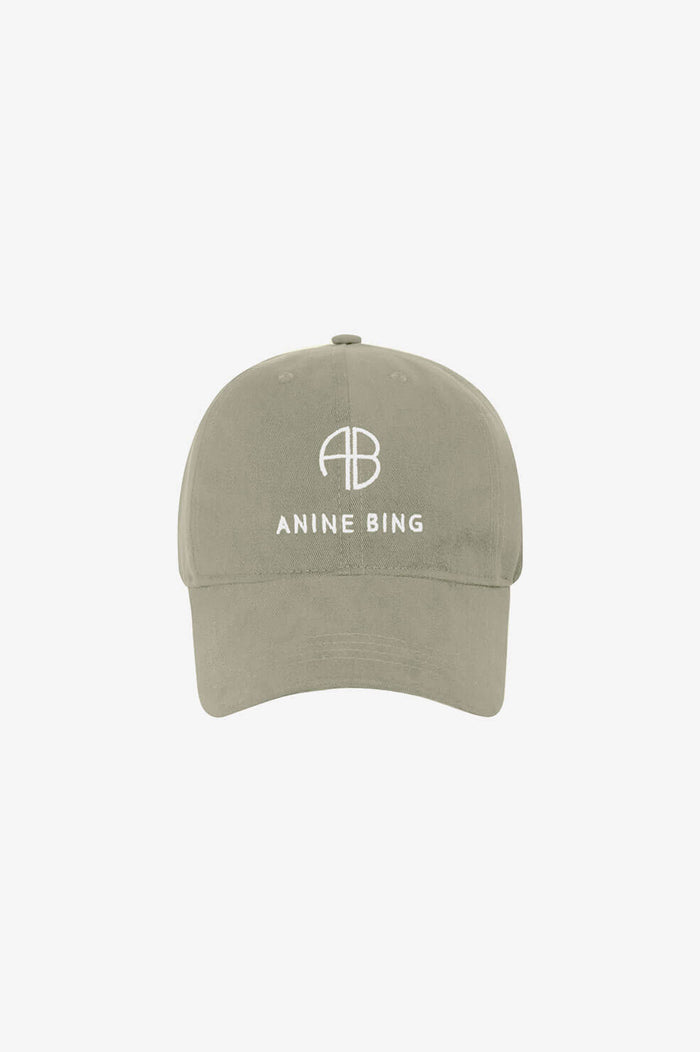 Anine Bing - Jeremy Baseball Cap in Green Khaki