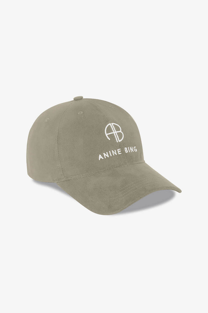 Anine Bing - Jeremy Baseball Cap in Green Khaki