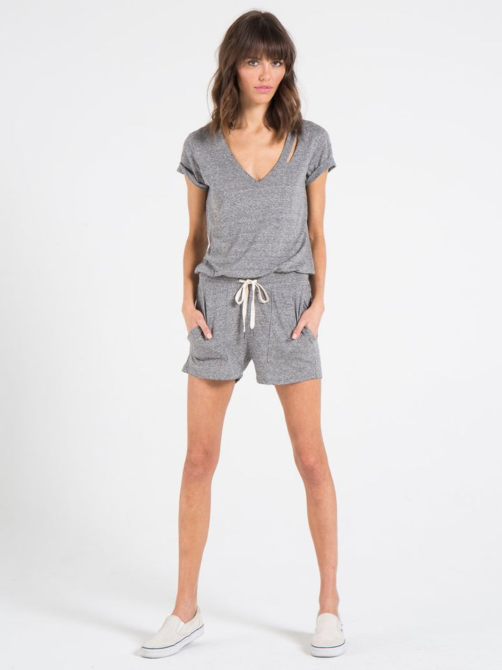 PHILANTHROPY- Breeze Romper Heather Grey