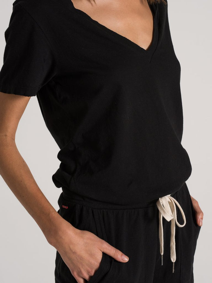 n:Philanthropy - Breeze Romper in Black Cat