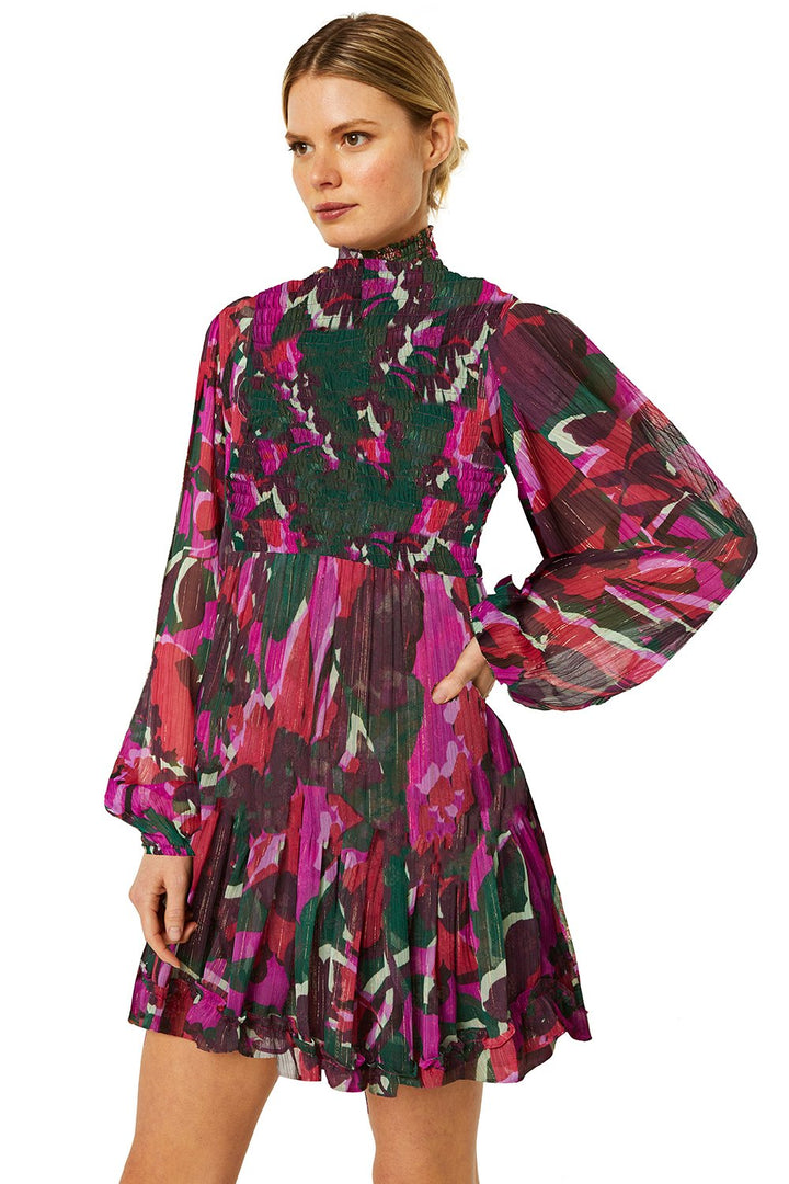 Misa - Jessa Dress in Holiday Sparkle Abstract