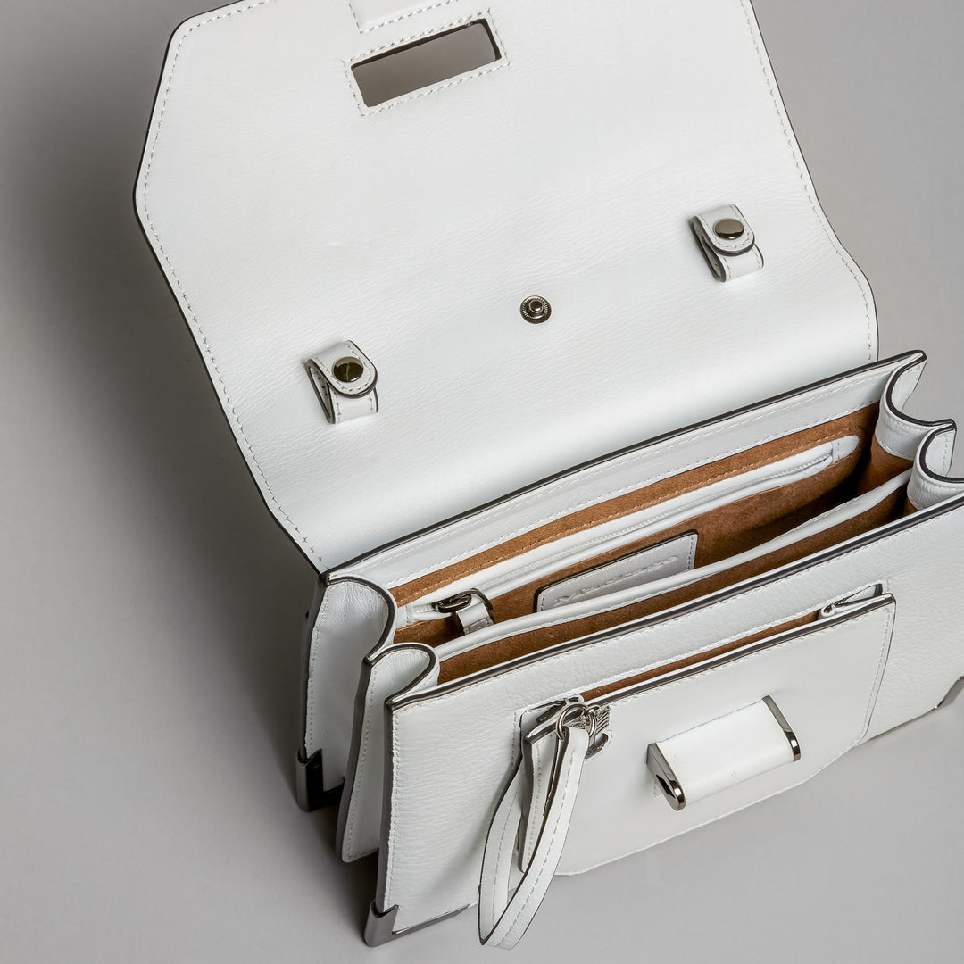 Mackage -  Keeley Leather Crossbody White