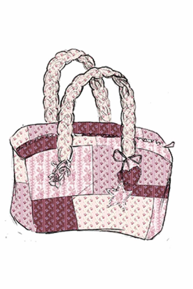 Love Shack Fancy - Oran Weekender in Burgundy Leaves