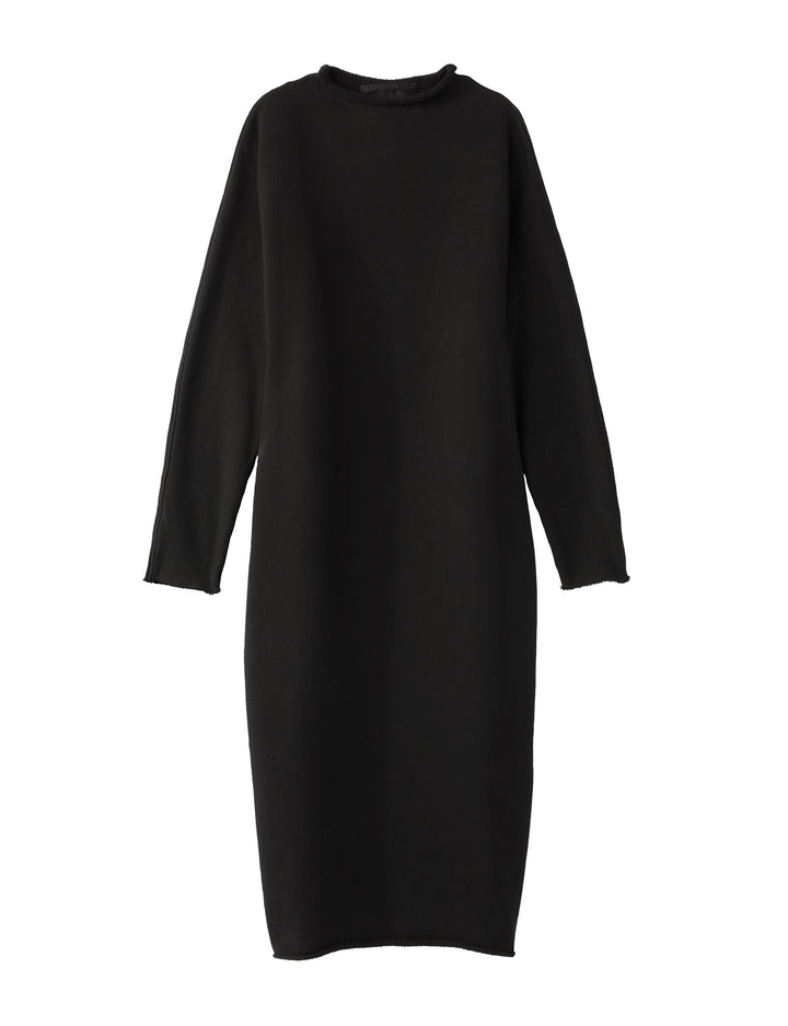 Frank & Eileen - Funnel Neck Dress in Black