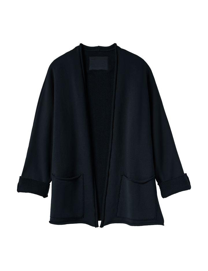Frank & Eileen - Beach Cardigan in British Royal Navy