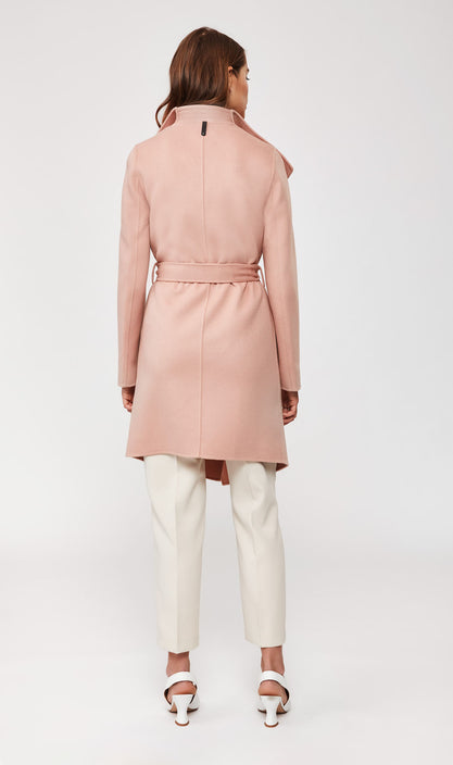 Mackage - Laila Double-face Wool Coat in Petal