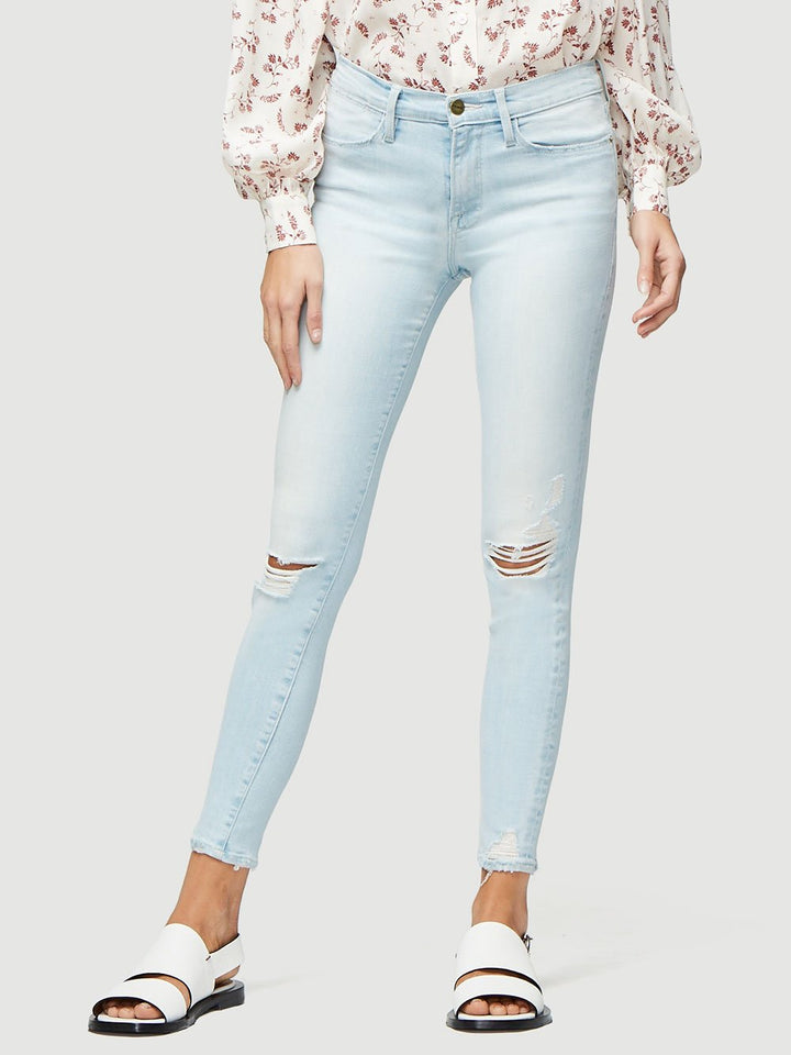 Frame - Le High Rise Skinny Jean Rush