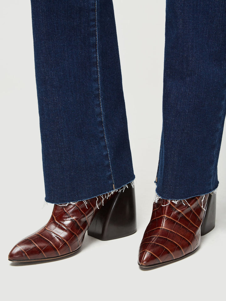 FRAME - Le Mini Boot Raw Edge in Habana