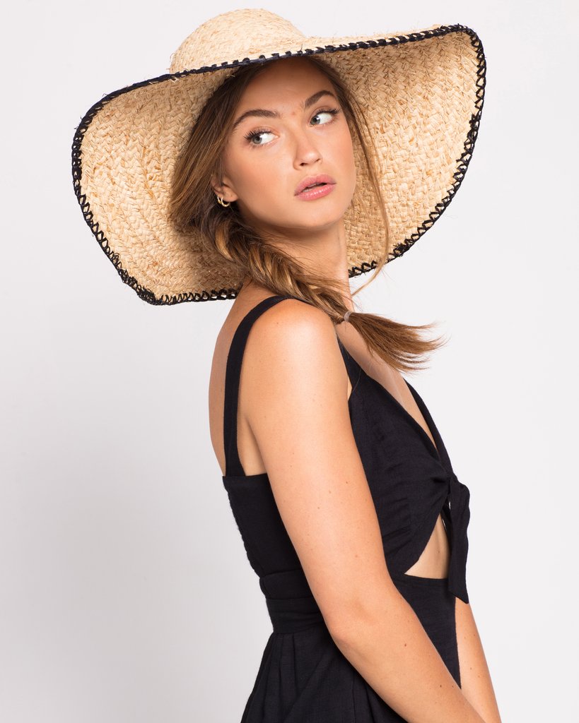 L Space - Beth Wide-Brimmed Beach Hat – Blond Genius display picture 3