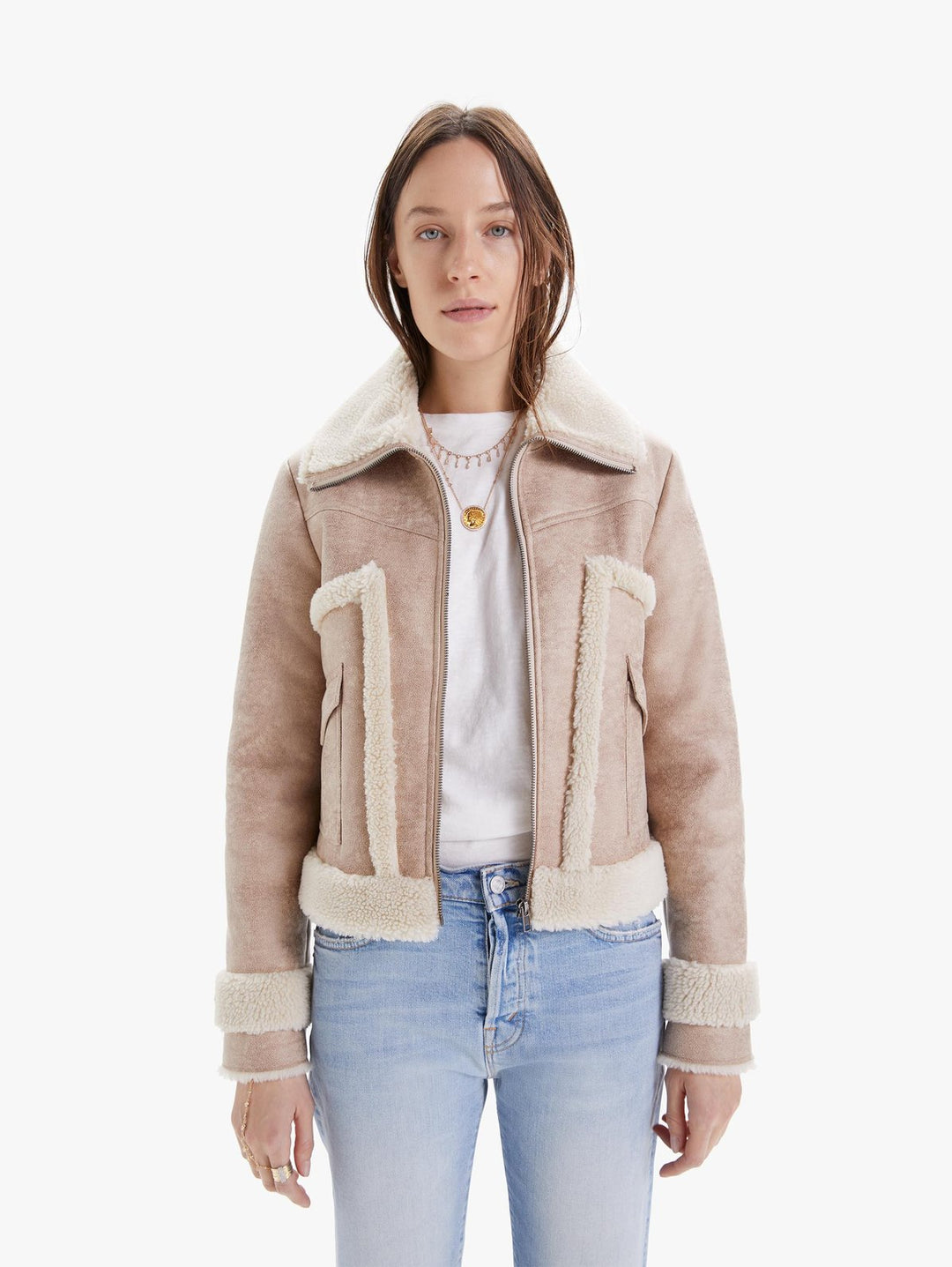 Mother - The Patch Pocket Roamer Jacket in Lucky Penny