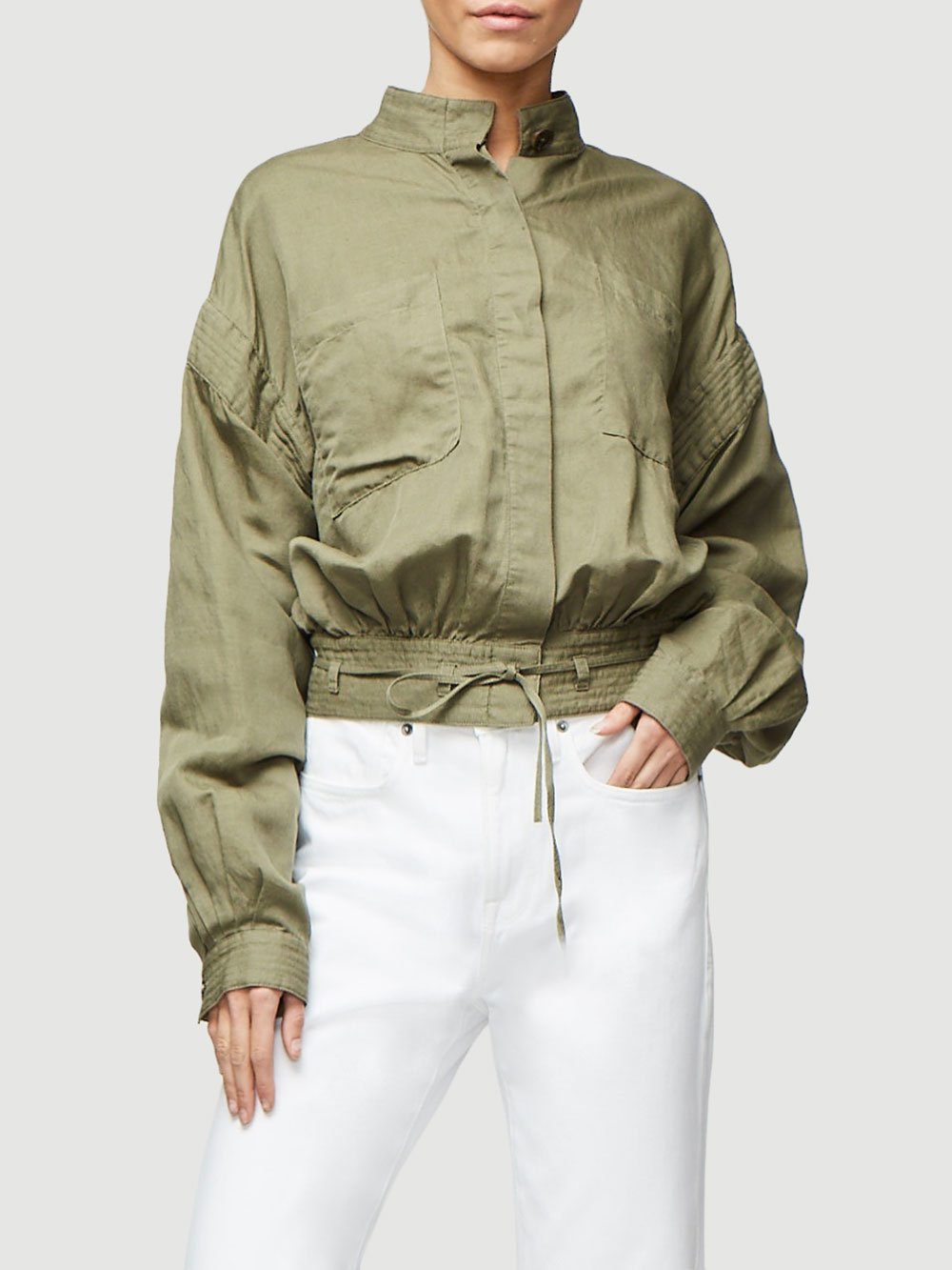 Frame - Double Pocket Jacket Army Green