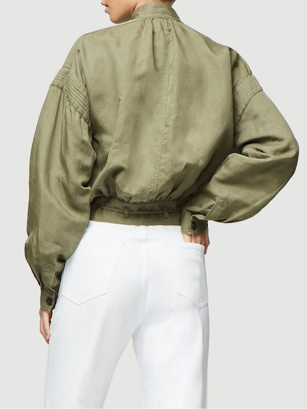 Frame - Double Pocket Jacket Army Green