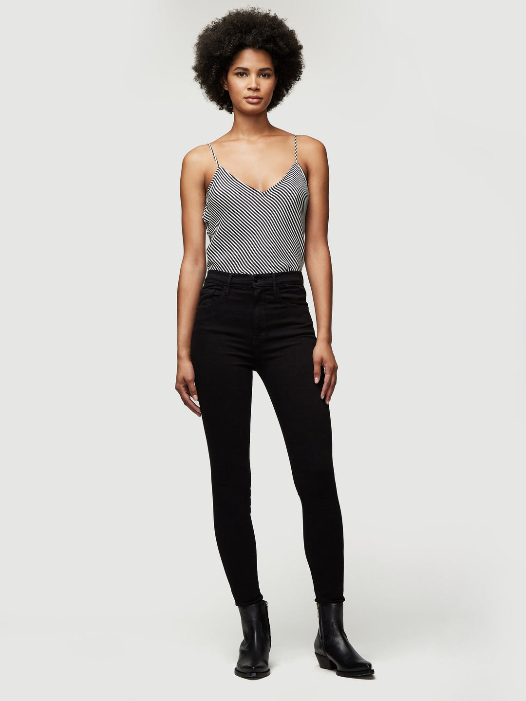 FRAME - Classic Cami Noir Multi