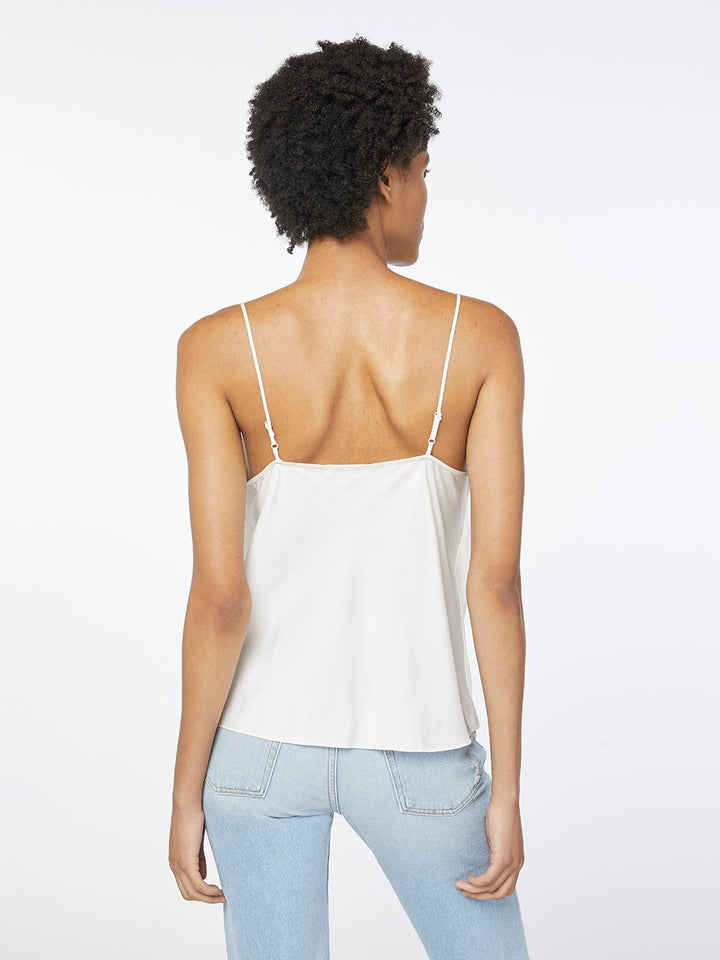 Frame - Cowl Cami in Off White