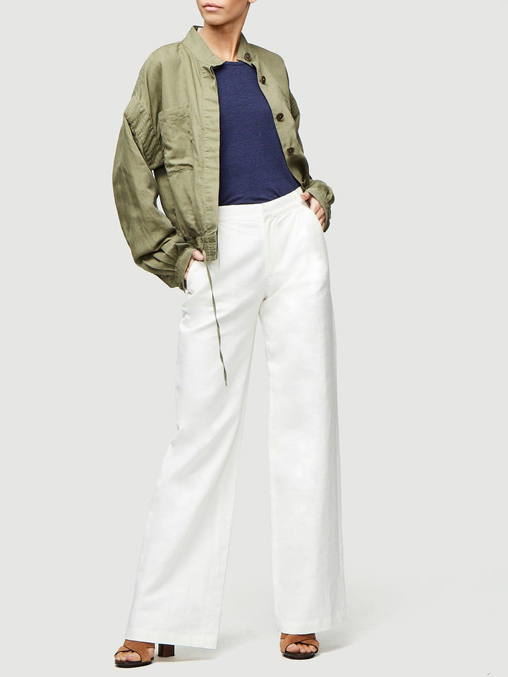 Frame - Double Pocket Jacket Army Green