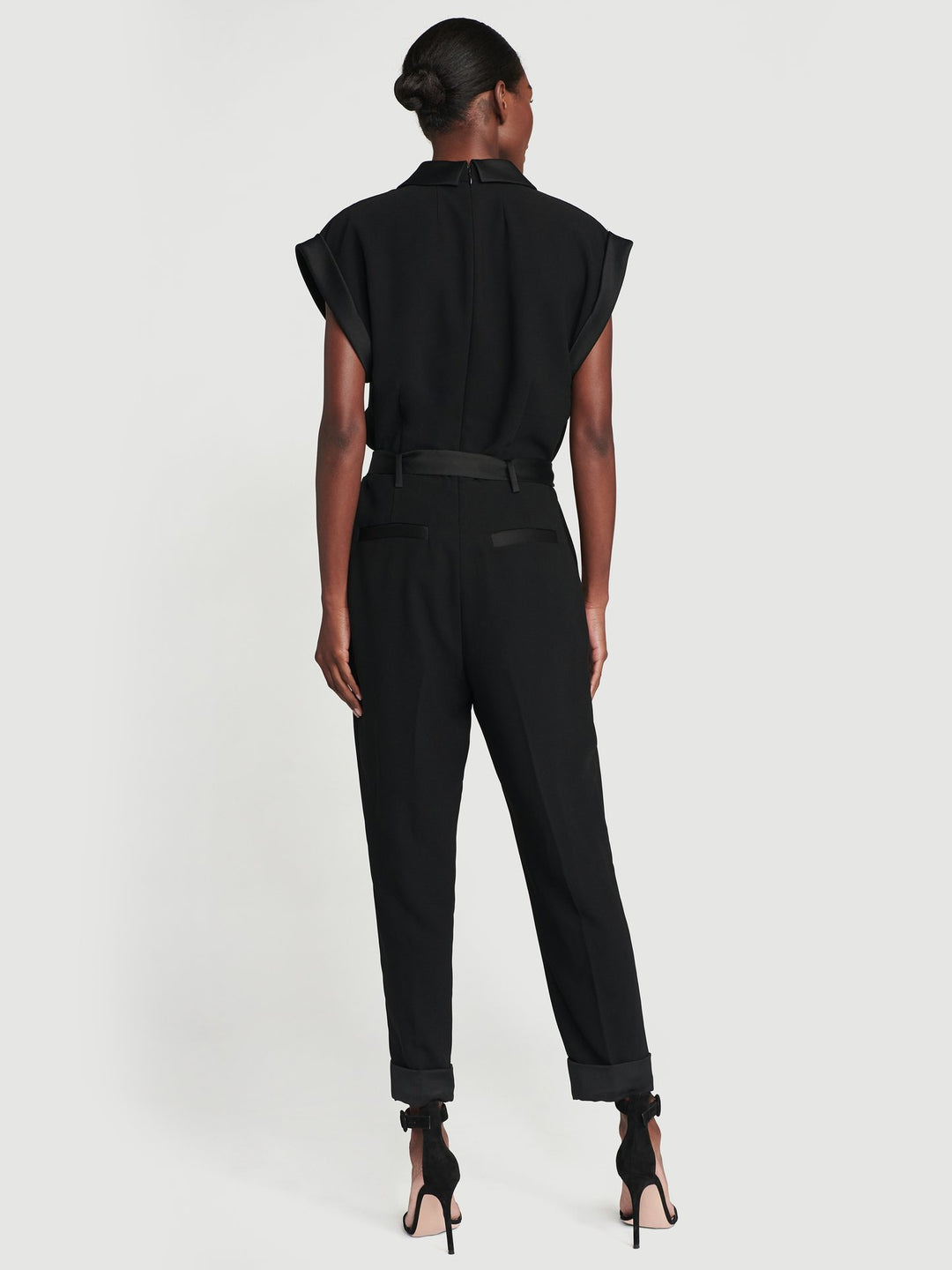 Frame - Tux Jumpsuit in Noir