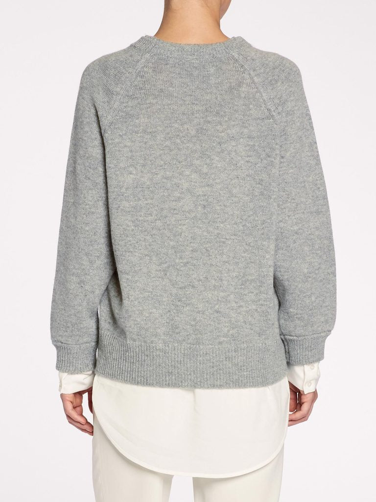 Brochu Walker - Layered Sweatshirt in Husky With White Underlining