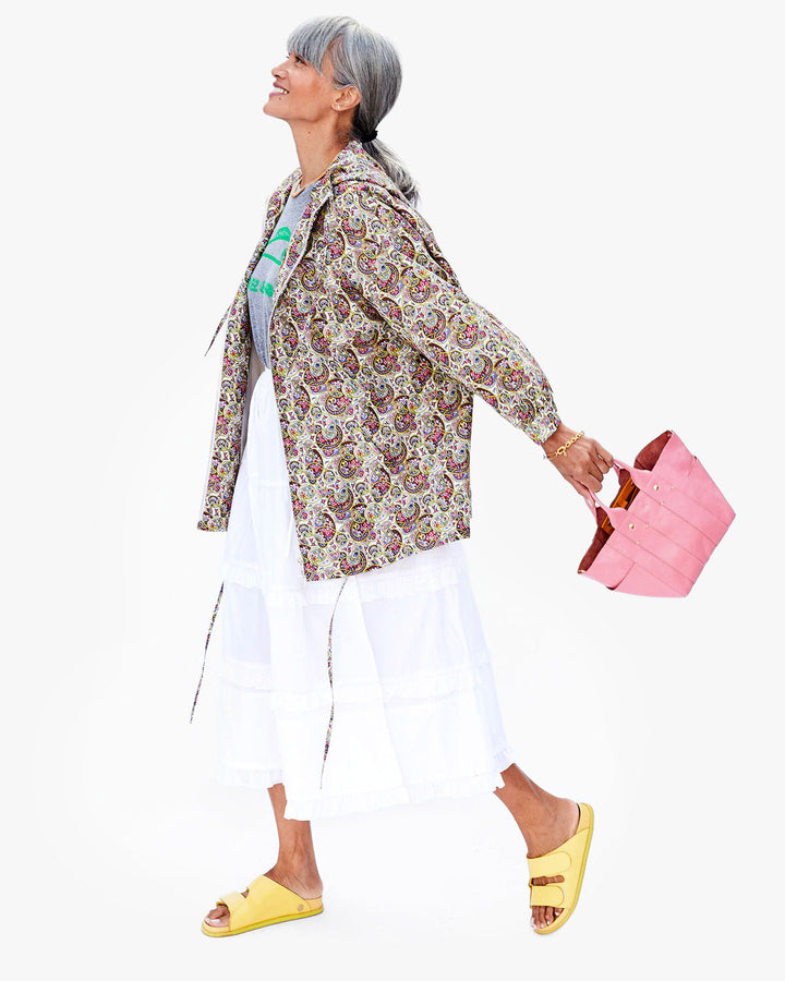 Clare V. - Le Petit Box Tote in Petal Rustic