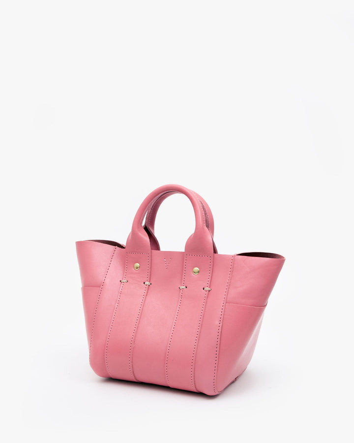 Clare V. - Le Petit Box Tote in Petal Rustic