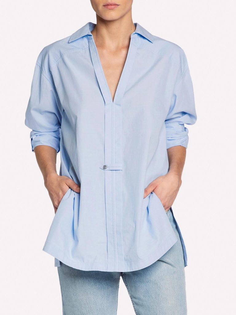 Brochu Walker - Lea Popover in Oxford Blue