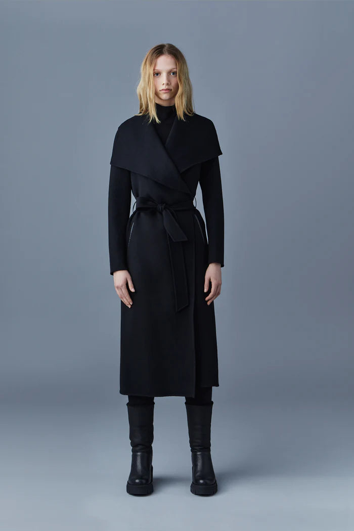 MACKAGE - Mai Wool Coat in Black