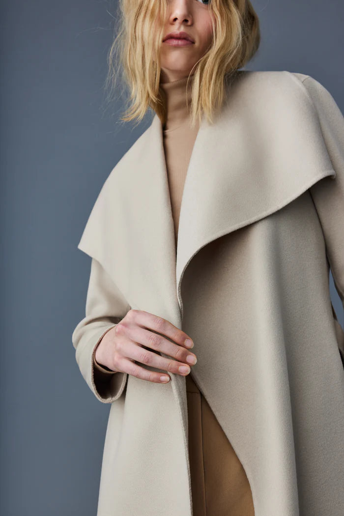 MACKAGE Mai Wool Coat in Sand Blond Genius