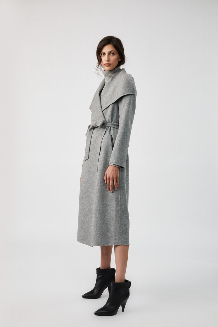 MACKAGE - Mai Wool Coat in Light Grey