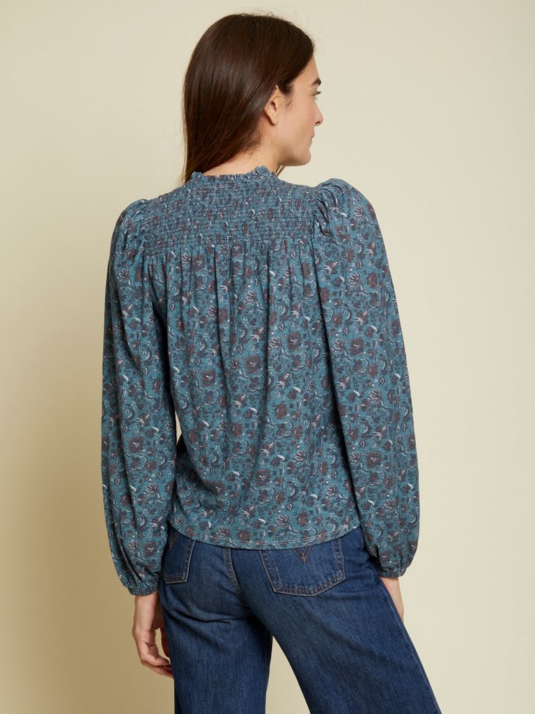 Nation LTD - Marion Babydoll Tee in Wild Heart