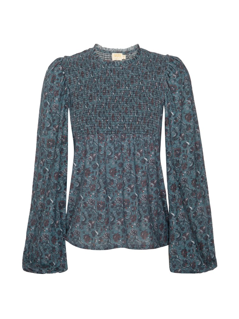 Nation LTD - Marion Babydoll Tee in Wild Heart