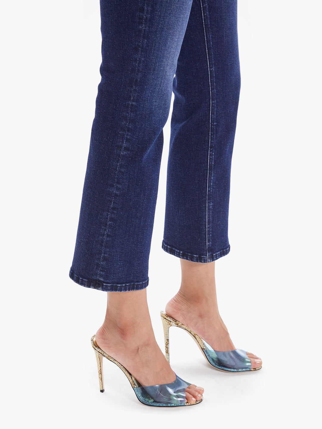 Mother - The Tripper Ankle in Mint Condition Denim