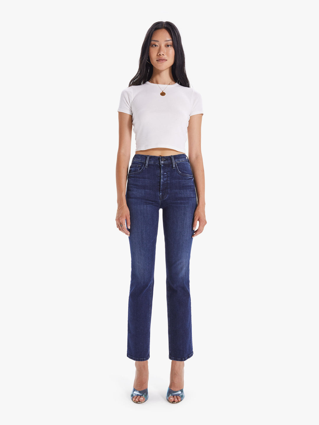 Mother - The Tripper Ankle in Mint Condition Denim