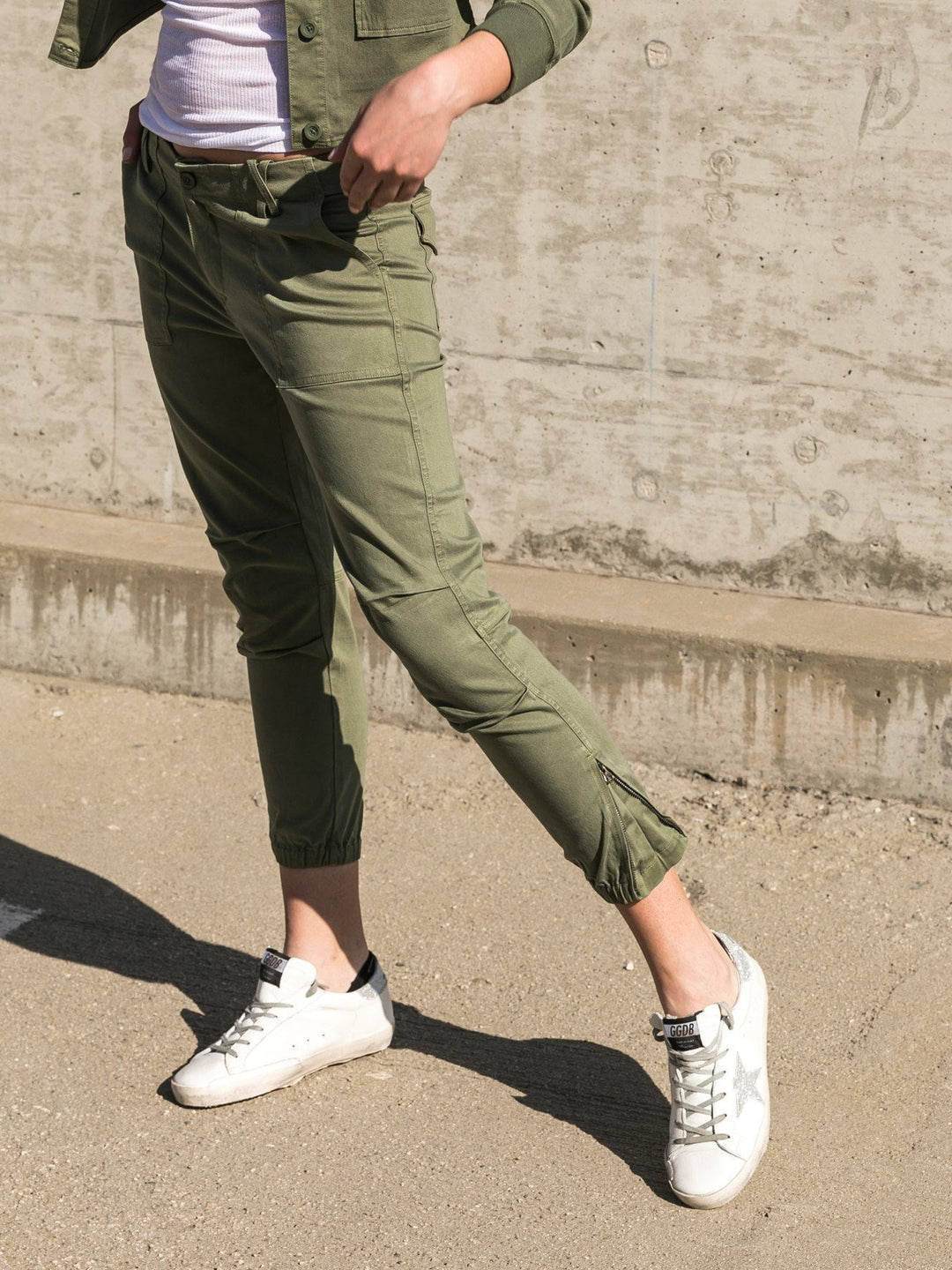 SUNDAYS - Montage Pant in Vintage Army