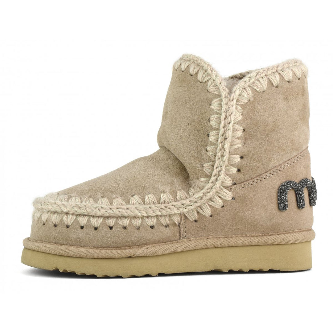 MOU - Eskimo 18 Glitter Logo in Camel Shoes
