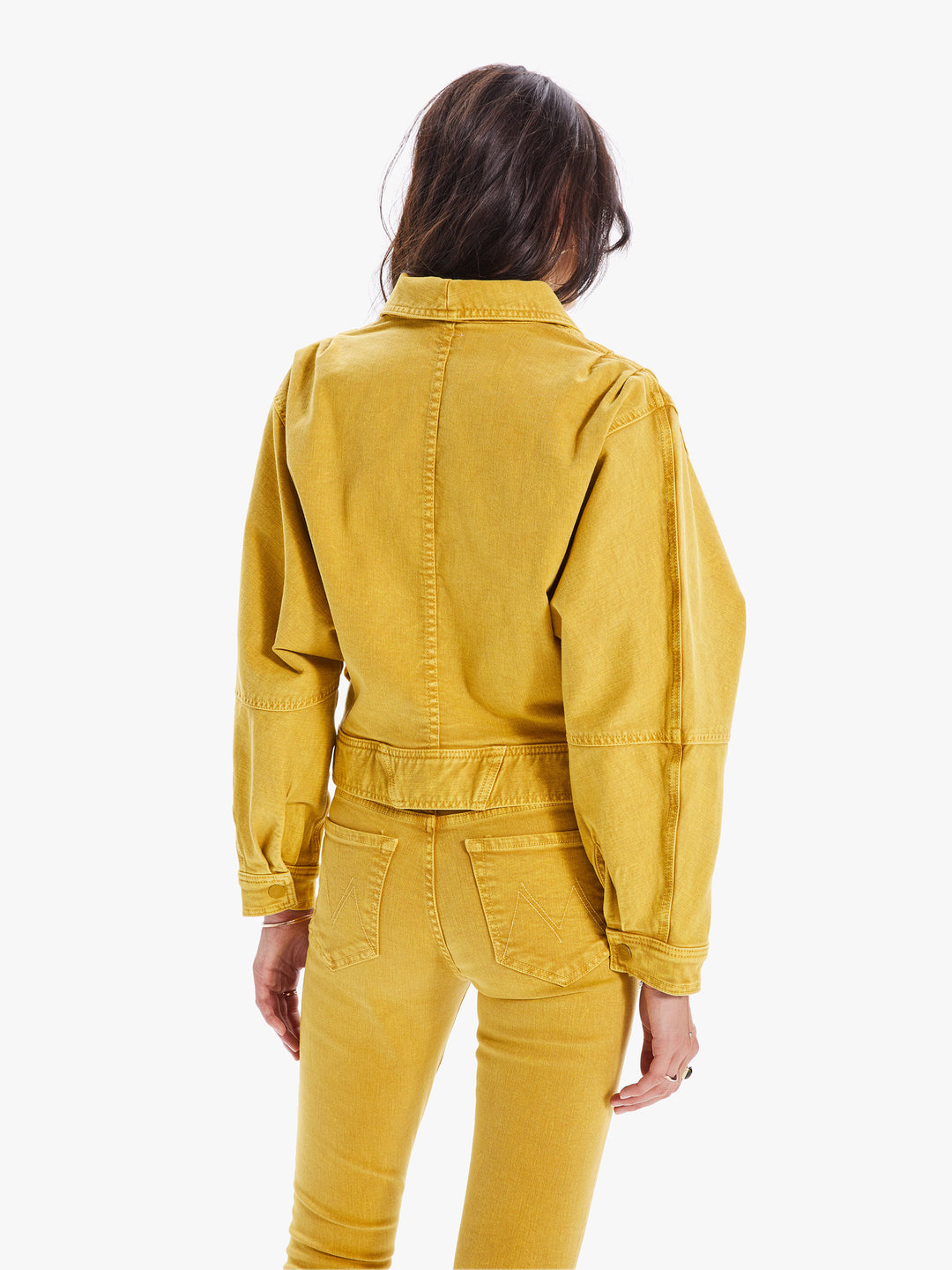 Mother - The Big Time Jacket in Mineral Yellow