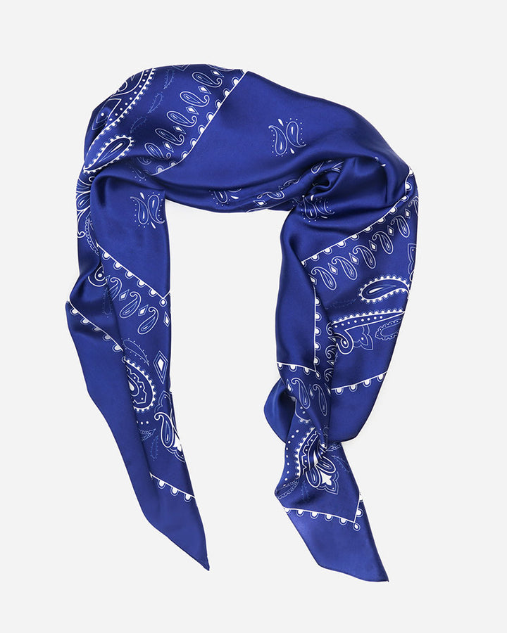 Manner Market - The XL Western Silk Bandana in Navy