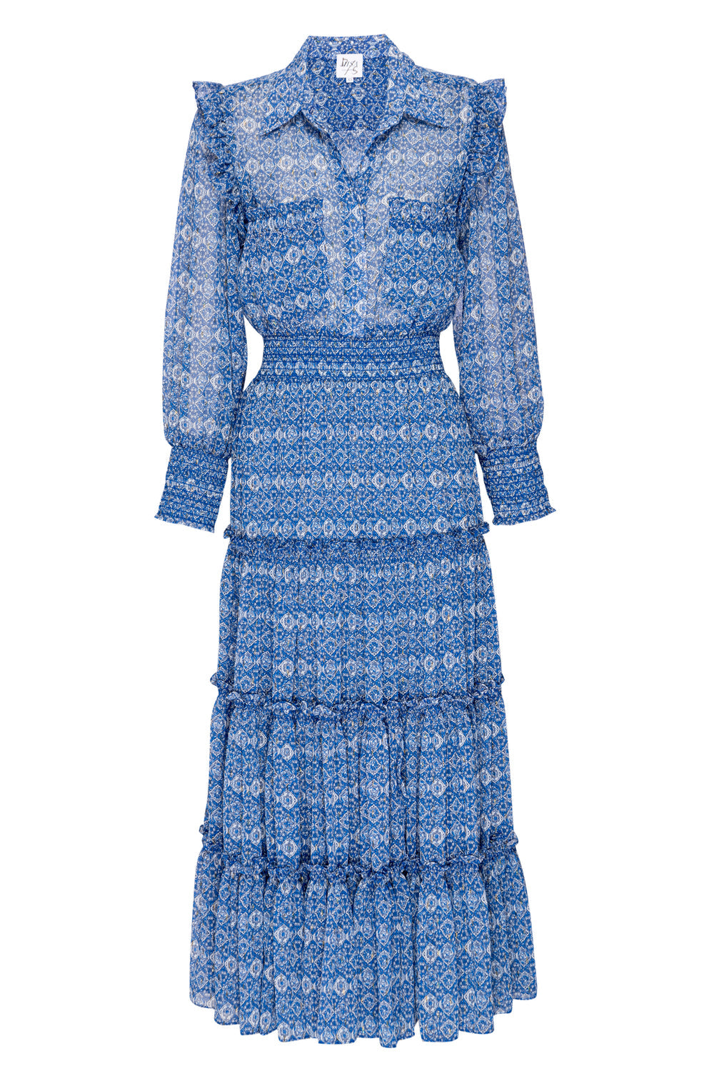 Misa - Marjan Dress in Blue Astra Misa - Marjan Dress in Blue Astra