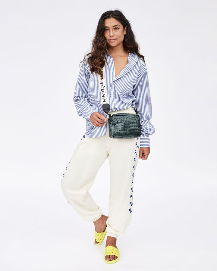 Clare V. - Midi Sac in Loden Croco