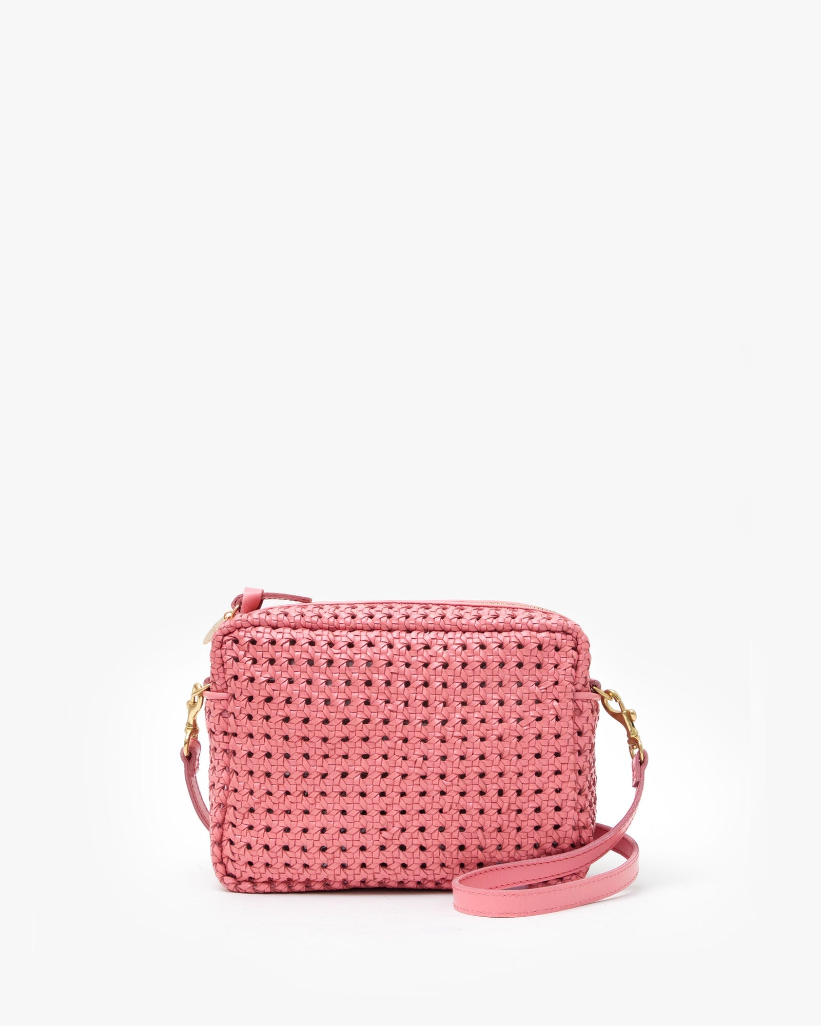 Clare V. - Midi Sac in Petal Rattan – Blond Genius