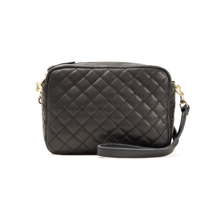 Clare V. - Midi Sac in Black Quilted Fantastic