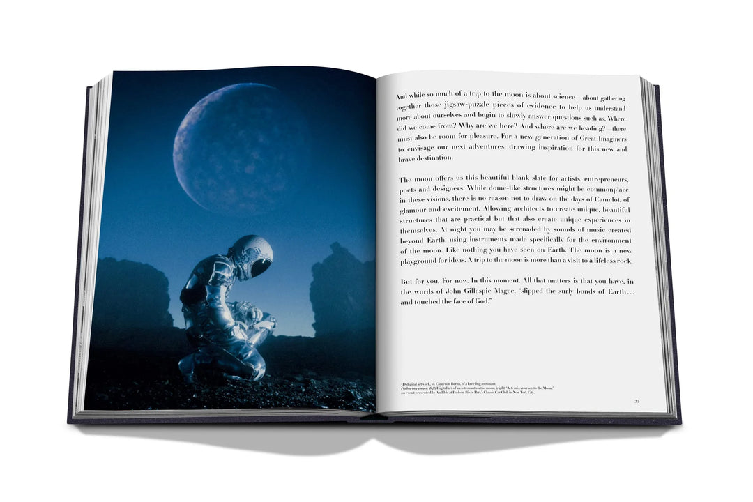 Assouline - Moon Paradise Hardcover Book