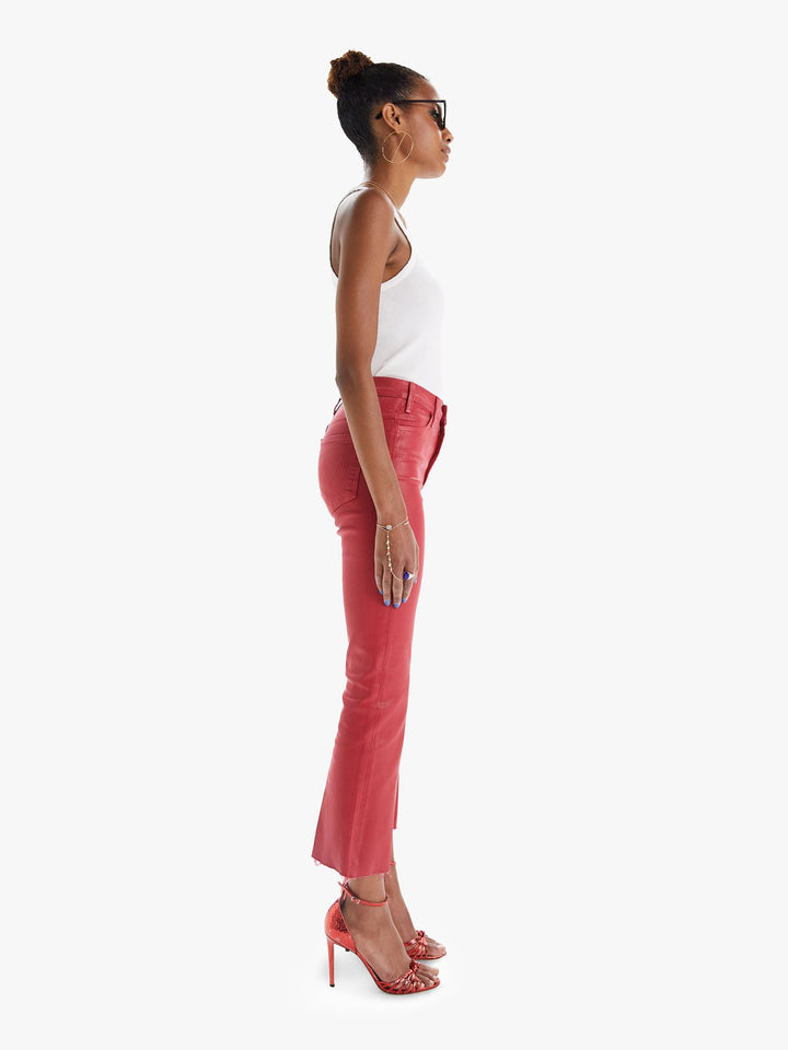 Mother - The Hustler Ankle Fray in New Year's Red