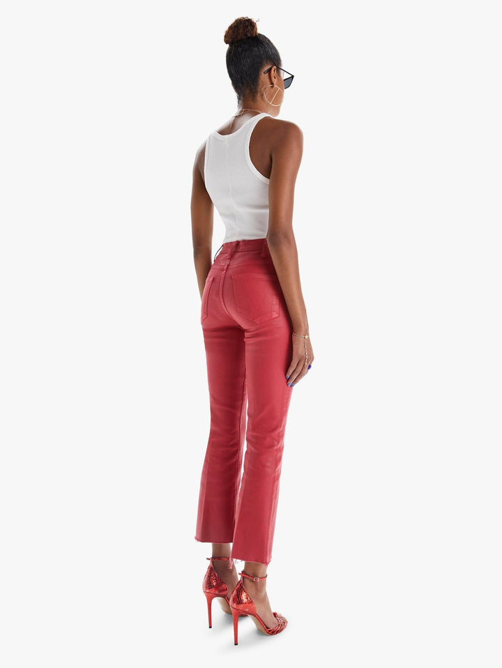 Mother - The Hustler Ankle Fray in New Year's Red