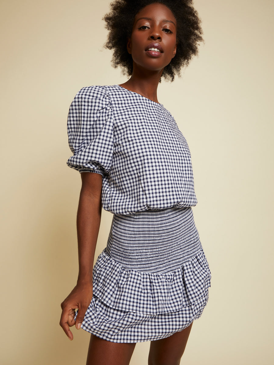 Nation LTD - Nili Party Skirt in Gingham Skirts