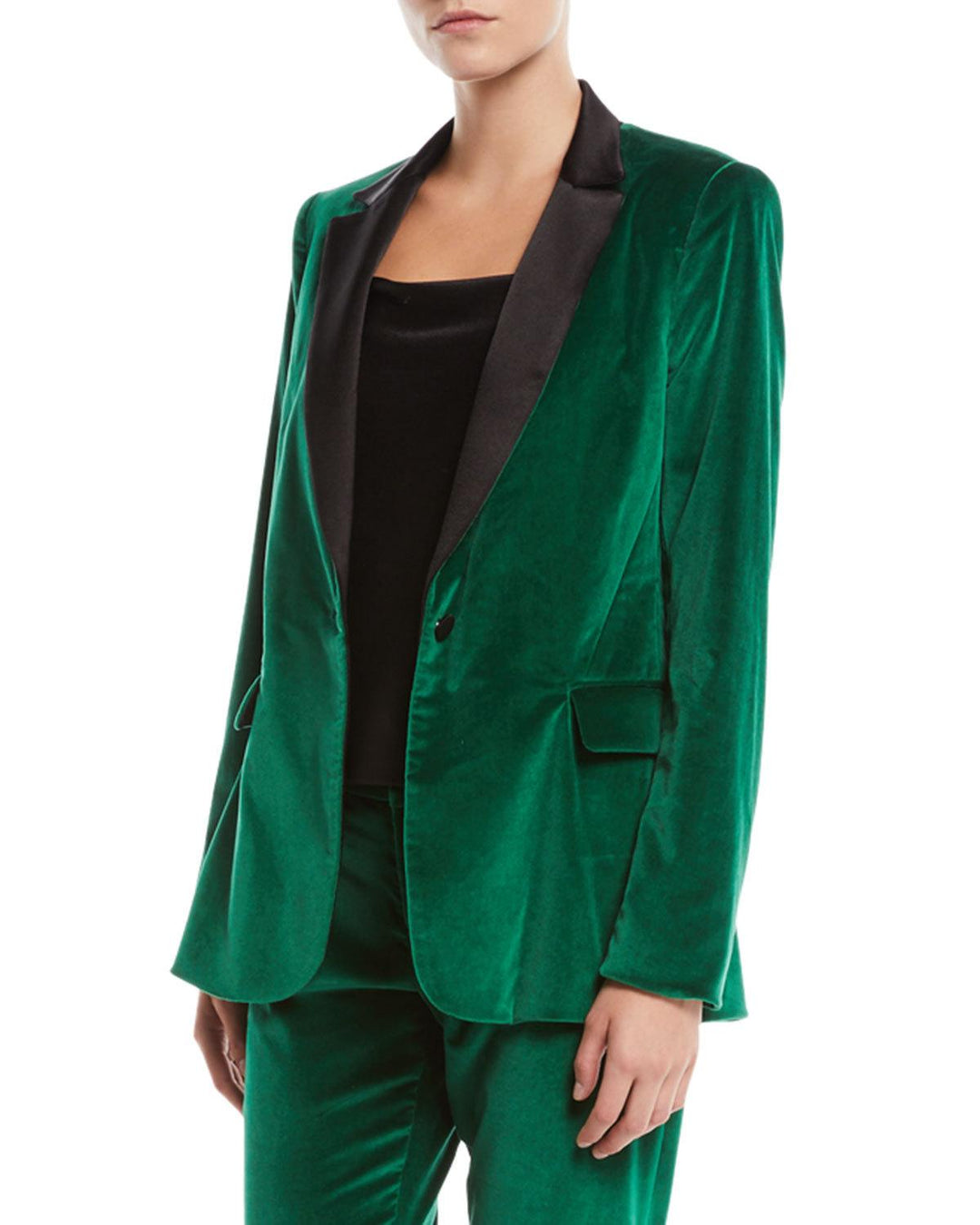Alice + Olivia - Macey Notch Collar Fitted Bazer