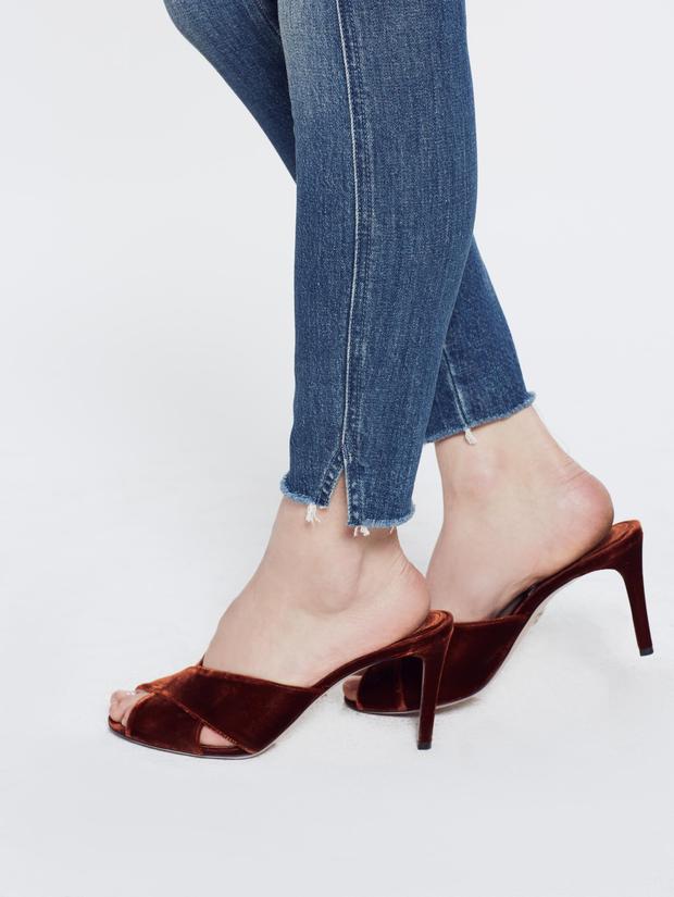 MOTHER DENIM- The Vamp Fray Natural Born Trouble