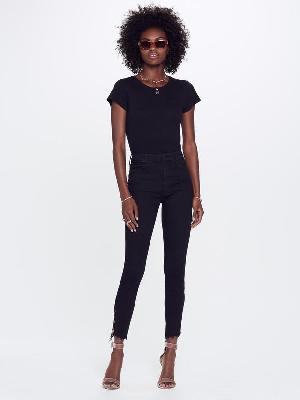 Mother Denim - The Stunner Double Zip Ankle Step Fray - Not Guilty