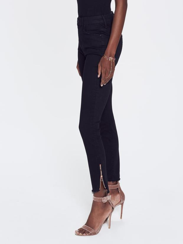 Mother Denim - The Stunner Double Zip Ankle Step Fray - Not Guilty