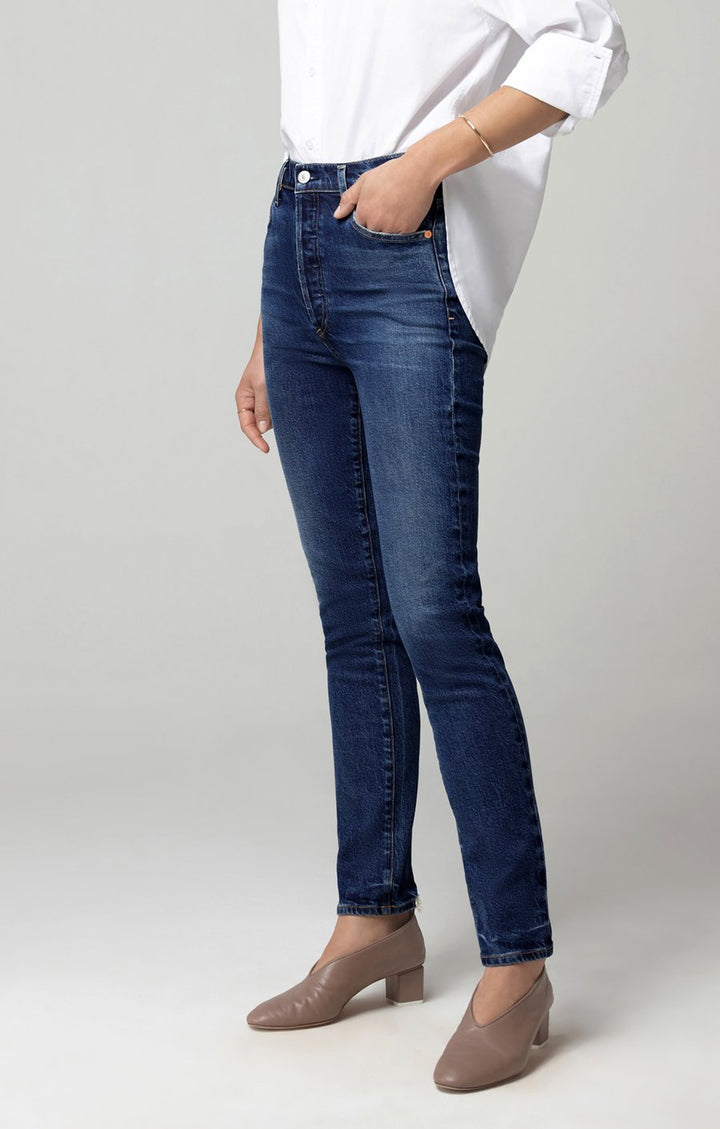 Citizens of Humanity - Olivia High Rise Slim Ankle in Gleams