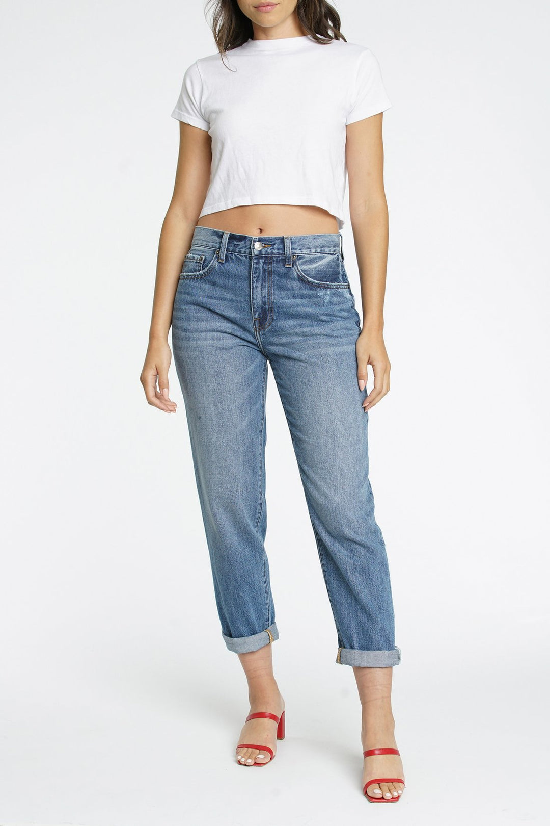 Pistola - Presley High Rise Roller Jeans in Alternatives Default