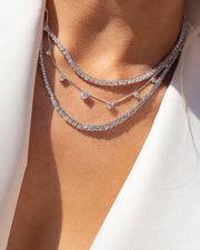 LUV AJ - The Ballier Necklace in Silver